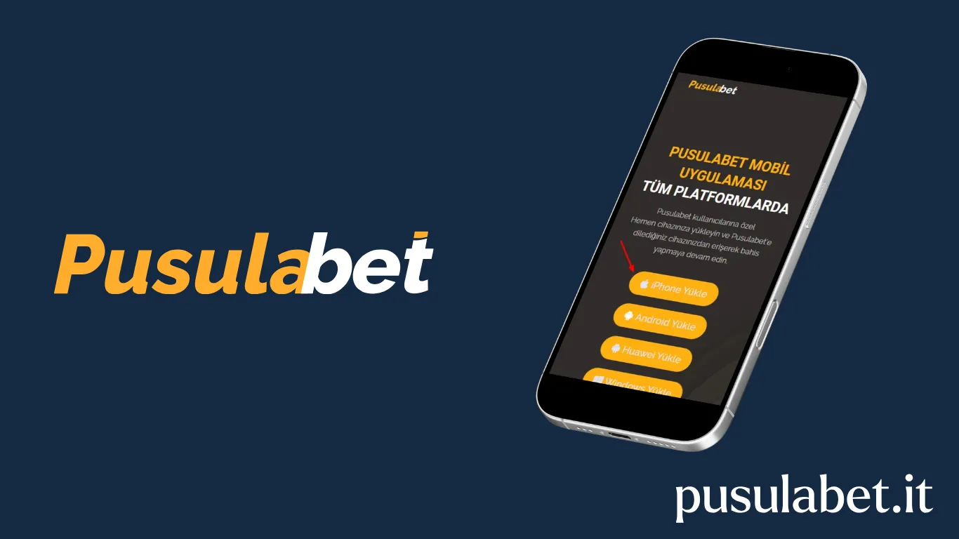 Pusulabet iOS ana ekrana ekleme adımı
