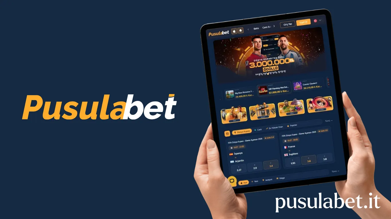 Pusulabet giriş sonrası yapılabilecekler